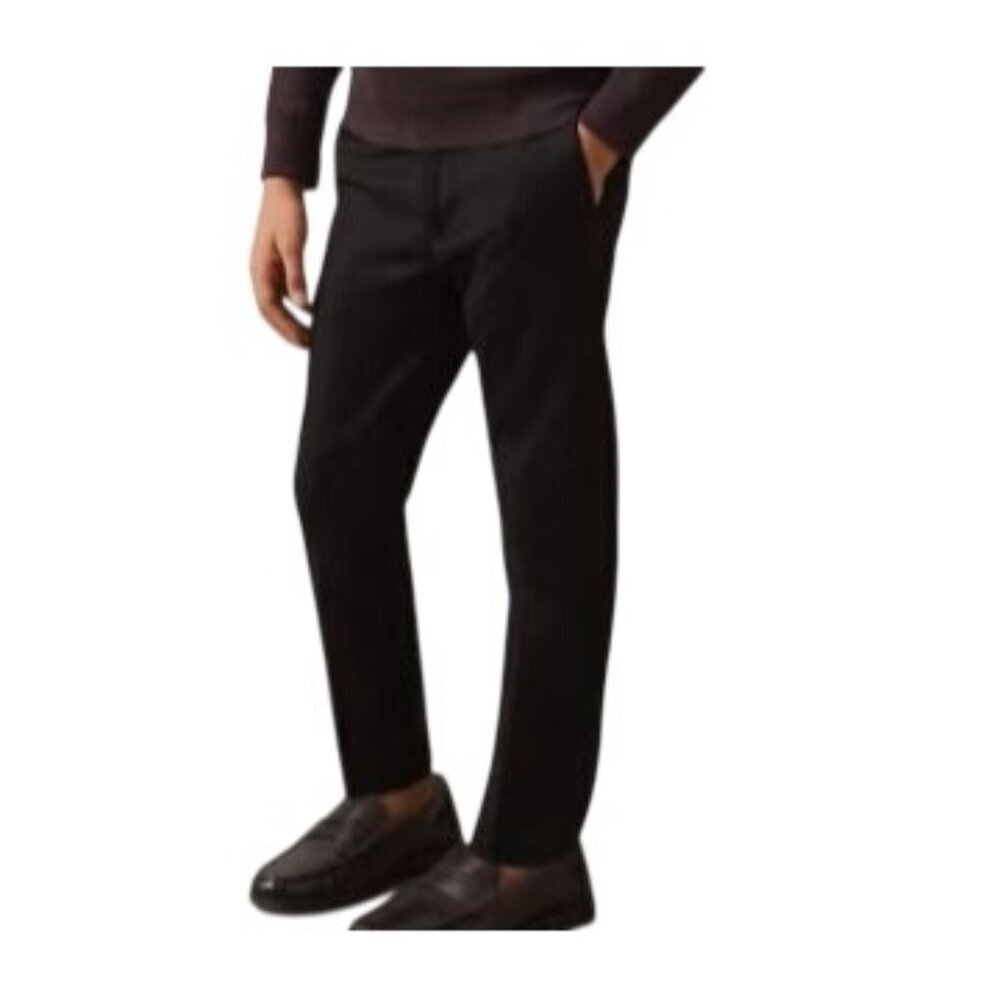 Reiss Eastbury Boy's Chino Pants Black Dress Cotton Blend Size 11 12 Years NEW